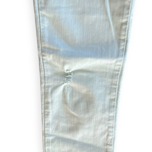 ZARA trafaluc Core denim collection jeans slim Size 4 small Light Green - Picture 7 of 9